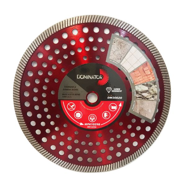 Picture of DOMINATOR DIAMOND BLADE 300MM X 20 MM