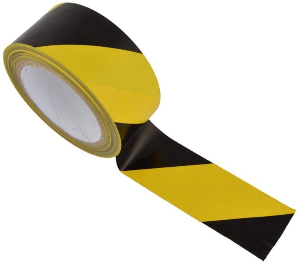 Picture of 50MM YELLOW/ BLACK FLOOR MARKING TAPE