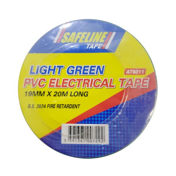 Picture of 19MM X 20M PVC ELECTRICAL TAPE LIGHT GREEN