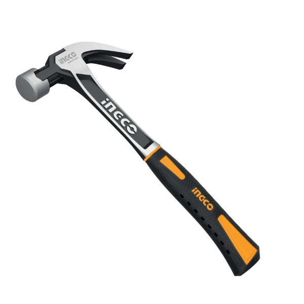 Picture of INGCO 560G/20OZ ALL STEEL CLAW HAMMER 1PCS