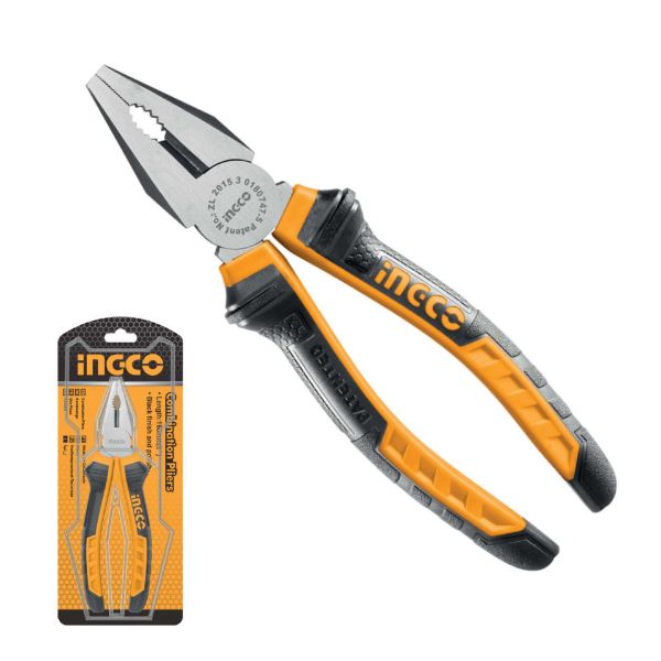 Picture of INGCO180MM COMBINATION PLIERS TPR HANDLE