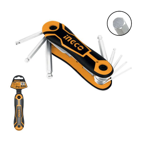 Picture of INGCO BALL HEX KEY SET