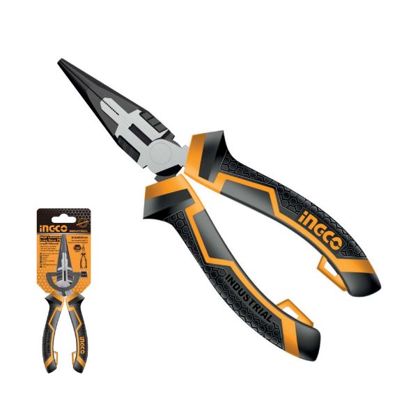 Picture of INGCO 200MM HIGH LEVERAGE LONG NOSE  PLIERS