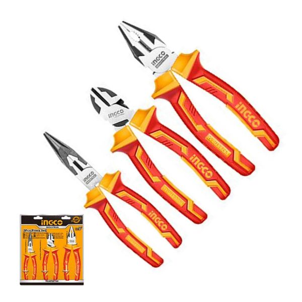 Picture of INGCO 3PCS INSULATED HIGH LEVER PLIER SET