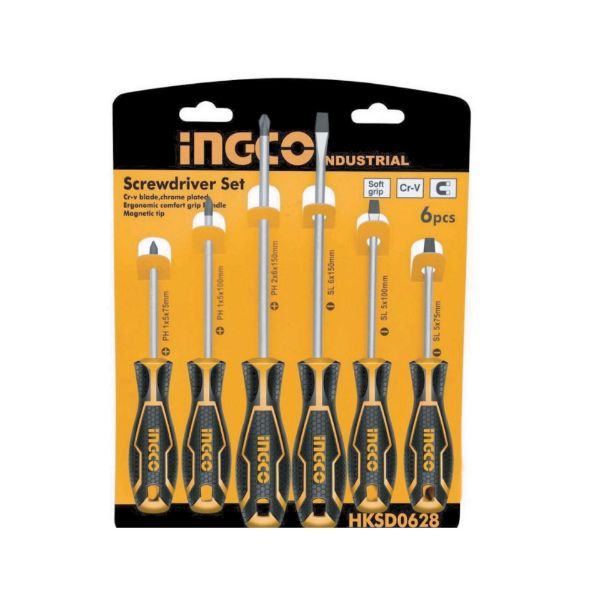 Picture of INGCO 6PCS SCREWDRIVER SET