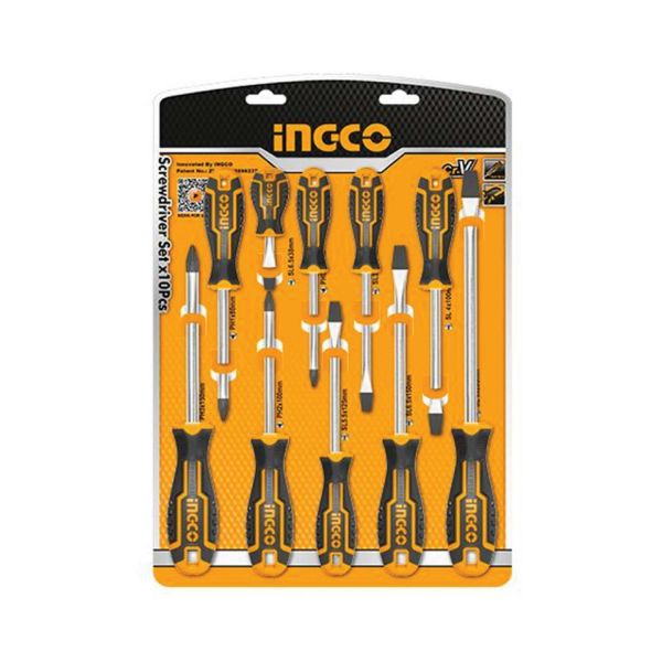 Picture of INGCO 10PCS SCREWDRIVER SET