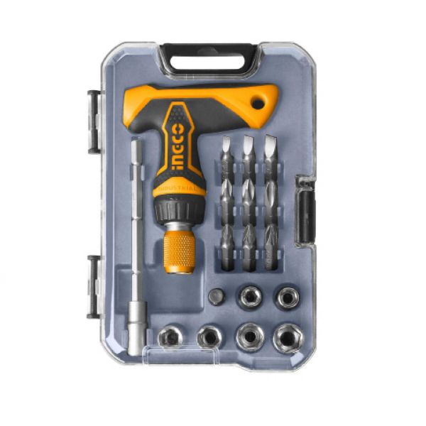 Picture of INGCO 24PCS T- HANDLE WRENCH SCREWDRIVER SET
