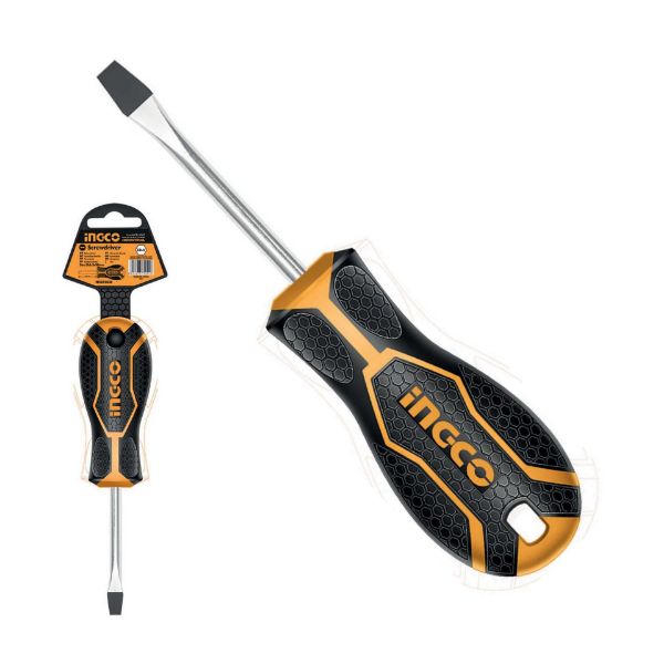 Picture of INGCO 6.5MM X 38MM STUBBY SLOTTED SCREWDRIVER
