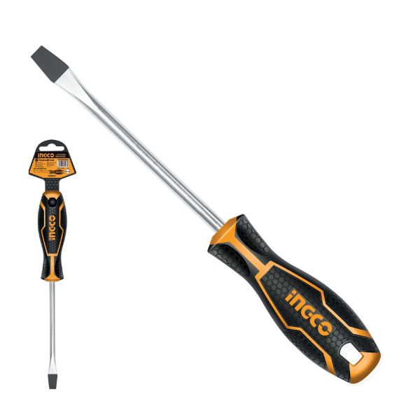 Picture of INGCO 4.0MM X 100MM  SLOTTED SCREWDRIVER