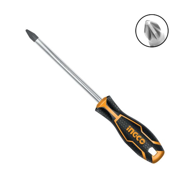 Picture of INGCO 6.0MM X 125MM  PHILLIP NO 2 SCREWDRIVER