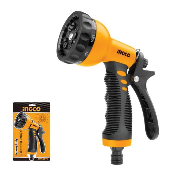 Picture of INGCO 9 WAY PLASTIC SPRAY NOZZLE