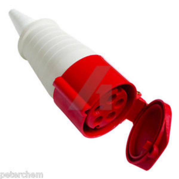 Picture of 32AMP 380V COUPLER/SOCKET RED