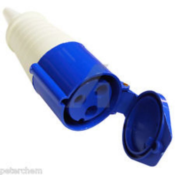 Picture of 32AMP 220V COUPLER/SOCKET  BLUE