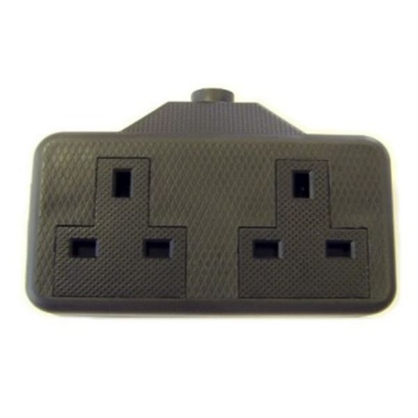 Picture of DOUBLE TRAILING SOCKETS RUBBER