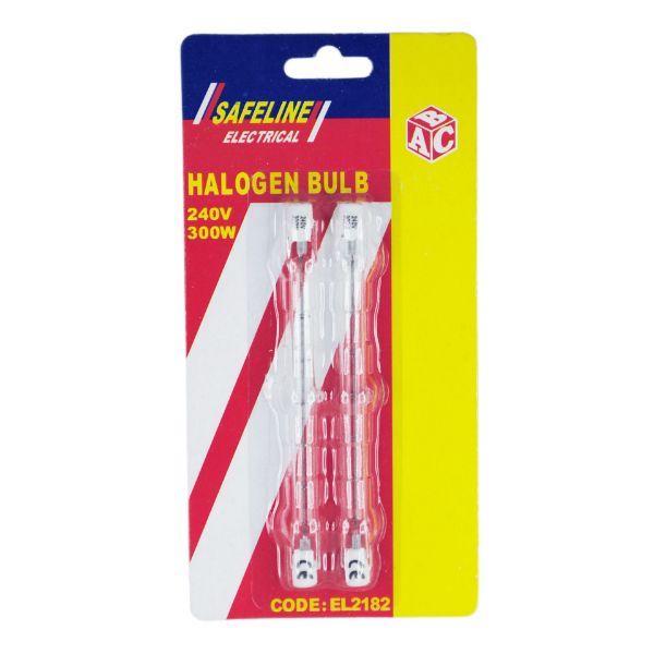Picture of 300 WATT X 240V HALOGEN BULB 2pc