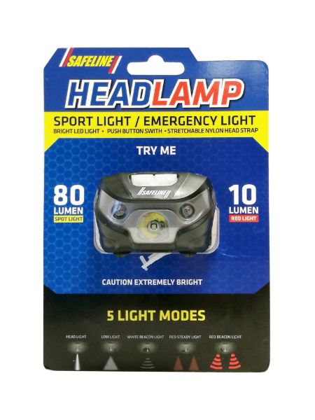 Picture of HEAD TORCH USB RECHARGEABLE