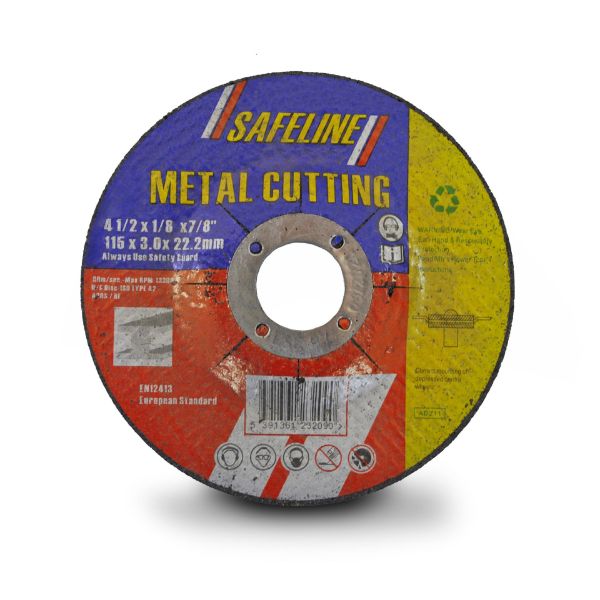 Picture of 115MM X 3.0 X 22.2 D/C STEEL CUTTING DISCS