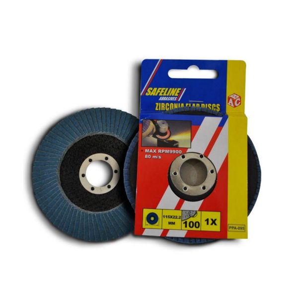 Picture of 115MM ZIRC FLAP DISCS GRIT 80