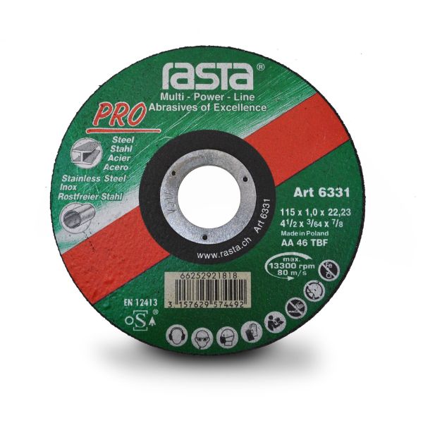 Picture of 115MM X 1.0  STAINLESS STEEL CUTTING DISCS