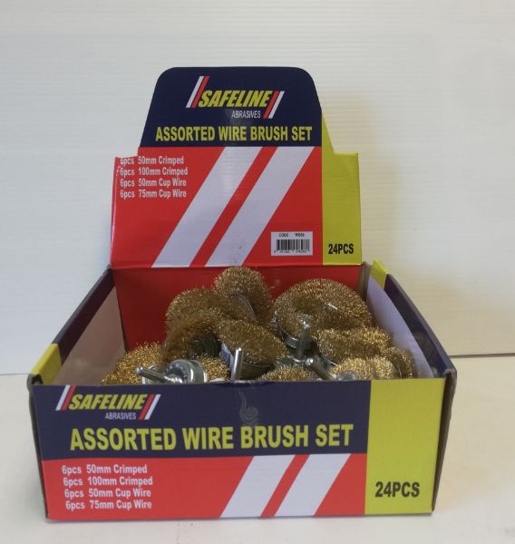 Picture of BOX ASSORTED WIRE BRUSHES (24)