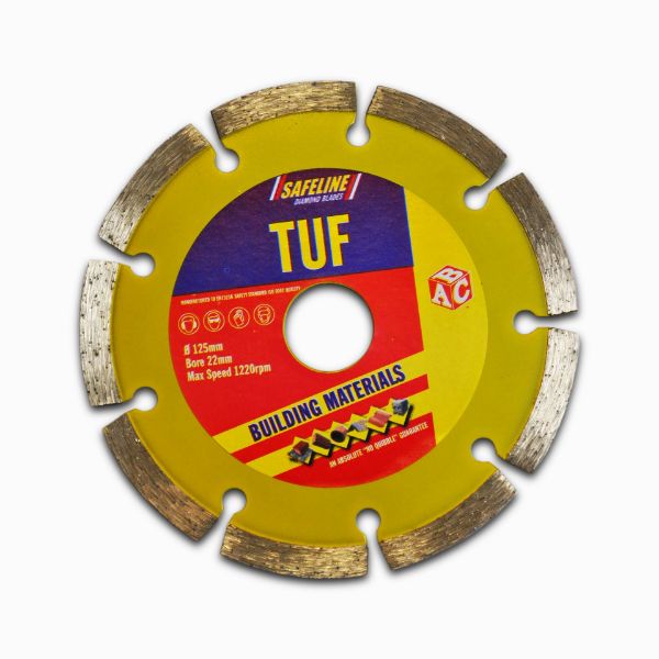 Picture of 125MM SEGMENT DIAMOND BLADES CUTTING CONCRETE