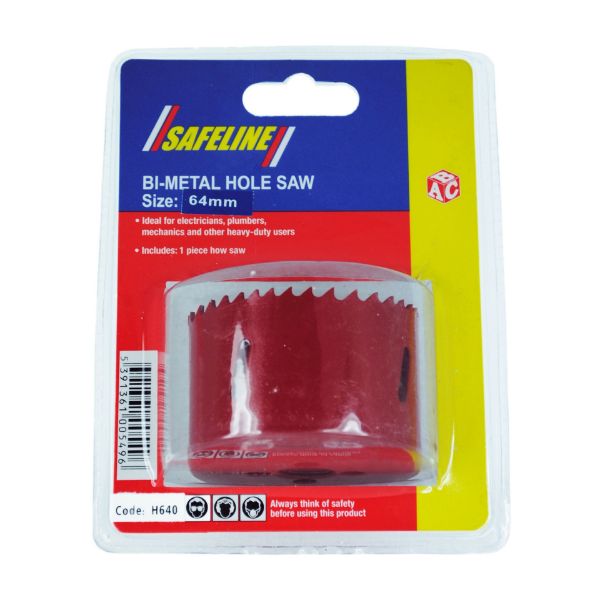 Picture of SAFELINE 64.0MM BI - METAL HOLE SAWS