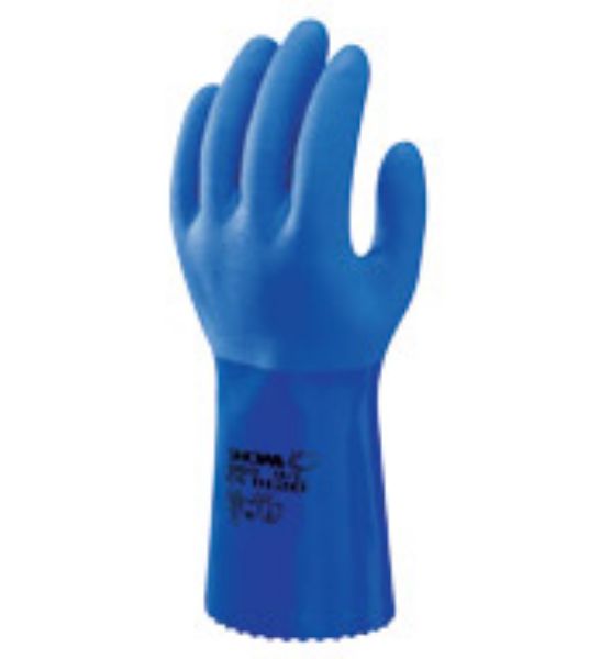 Picture of SHOWA 660 OIL/CHEM  RESISTANT  GLOVE 9L