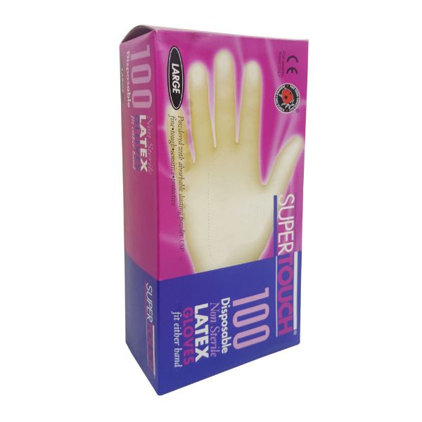 Picture of LATEX PRE POWDERED GLOVES LARGE