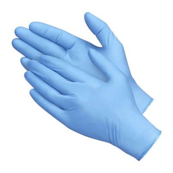 Picture of BLUE NITRILE GLOVE LARGE