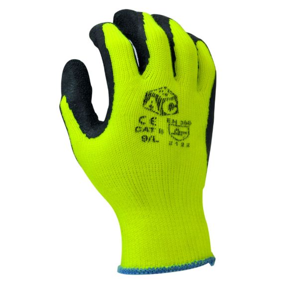 Picture of  HI VIS THERMAL BLACK / YELLOW GLOVE L