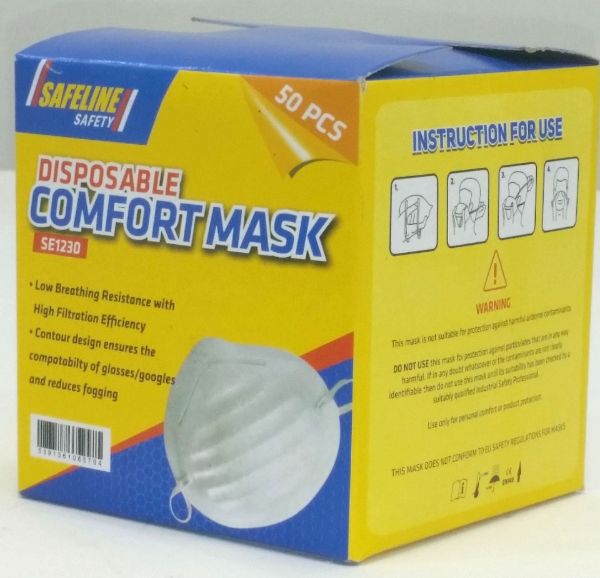 Picture of DISPOSABLE  MASK (BOXED IN 50)