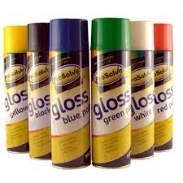 Picture of 450ML BLACK GLOSS SPRAY PAINT