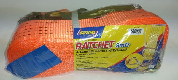 Picture of 50mm X 8mtr x 5 Tn RATCHET STRAP
