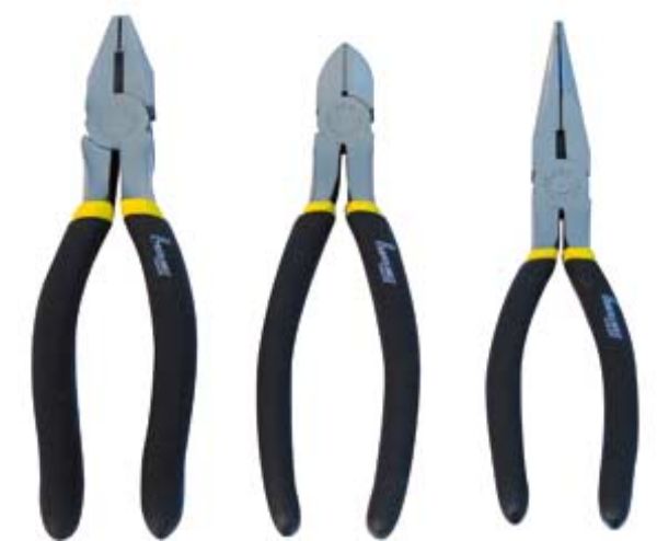 Picture of 3 PCS X 8`PLIERS SET PLIERS PRE PACKED