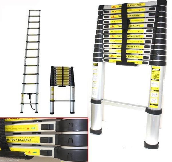 Picture of 5 METER TELESCOPIC LADDER WITH BAG