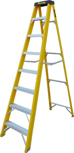 Picture of 8 THREAD FIBREGLASS LADDER