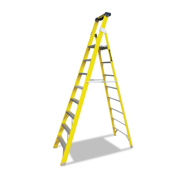 Picture of 8 THREAD P/FORM FIBREGLASS LADDER
