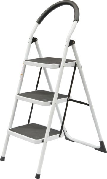 Picture of 3-STEP H/D STEEL STEPLADDER