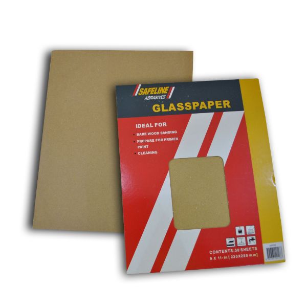 Picture of GLASS PAPER SHEETS GRIT 2 1/2