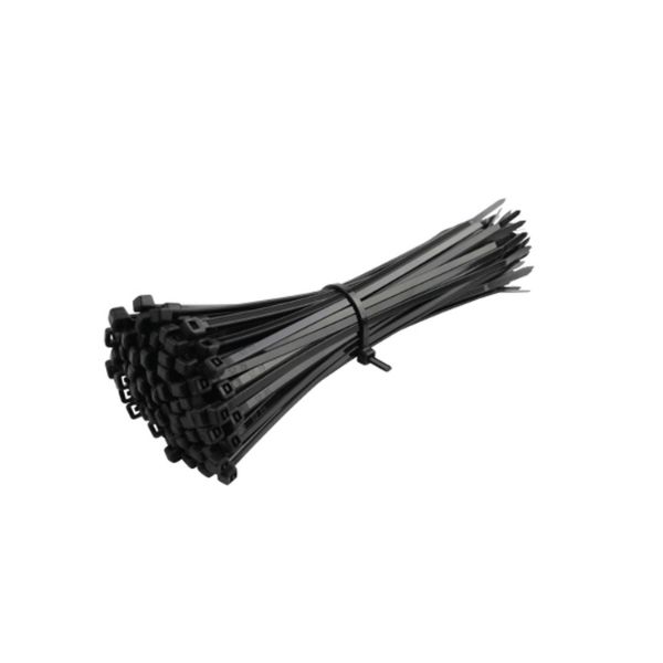 Picture of 100MM X 2.5 CABLE TIES BLACK PK100