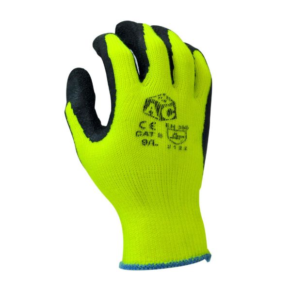 Picture of  HI VIS THERMAL BLACK / YELLOW GLOVE XL
