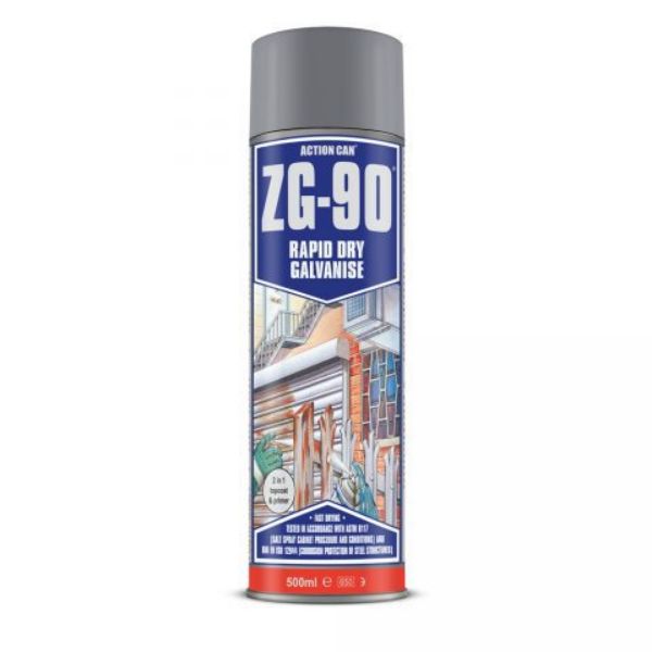 Picture of ZG90 ZINC GALVANISING AEROSOL 500ml