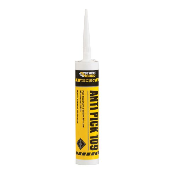 Picture of Everbuild antipick 109 silicone white 310ml