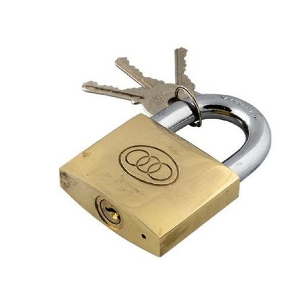 Picture of 21MM TRICIRCLE BRASS PADLOCK BLISTER