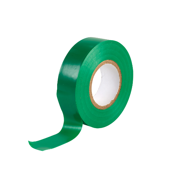 Picture of 19MM X 20M PVC ELECTRICAL TAPE GREEN/YELLOW