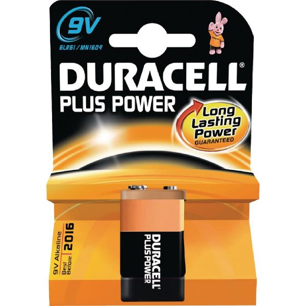 Picture of DURACELL BATTERY SIZE 9V (1 PK)