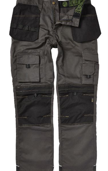 Picture of APACHE HOLSTER TROUSER BLACK/GREY W32 X L29