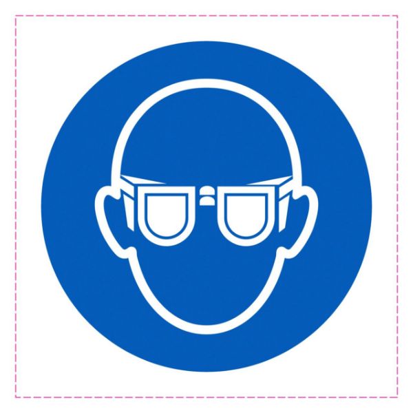 Picture of EYE PROTECTION SAFETY SIGNS