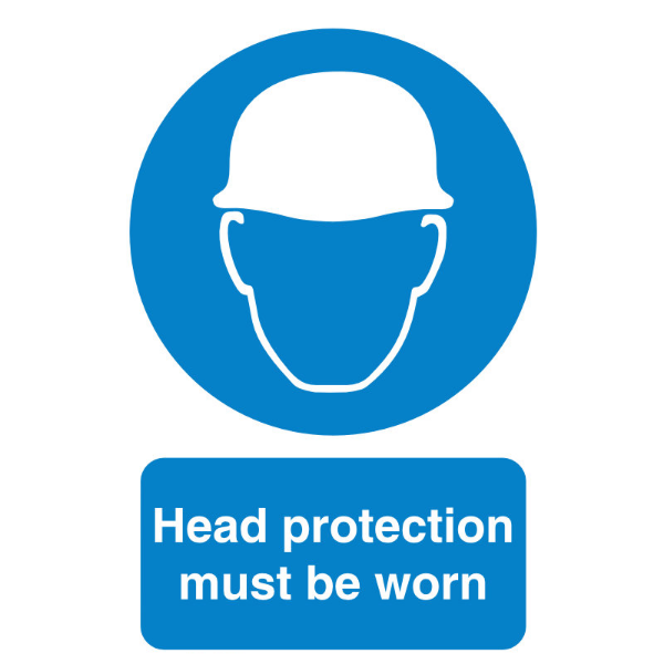 Picture of HEAD PROTECTION SAFETY SIGNS