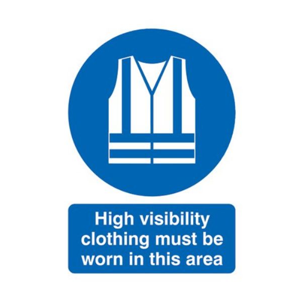 Picture of HIGH VISIBILITY CLOTHING  SAFETY SIGNS